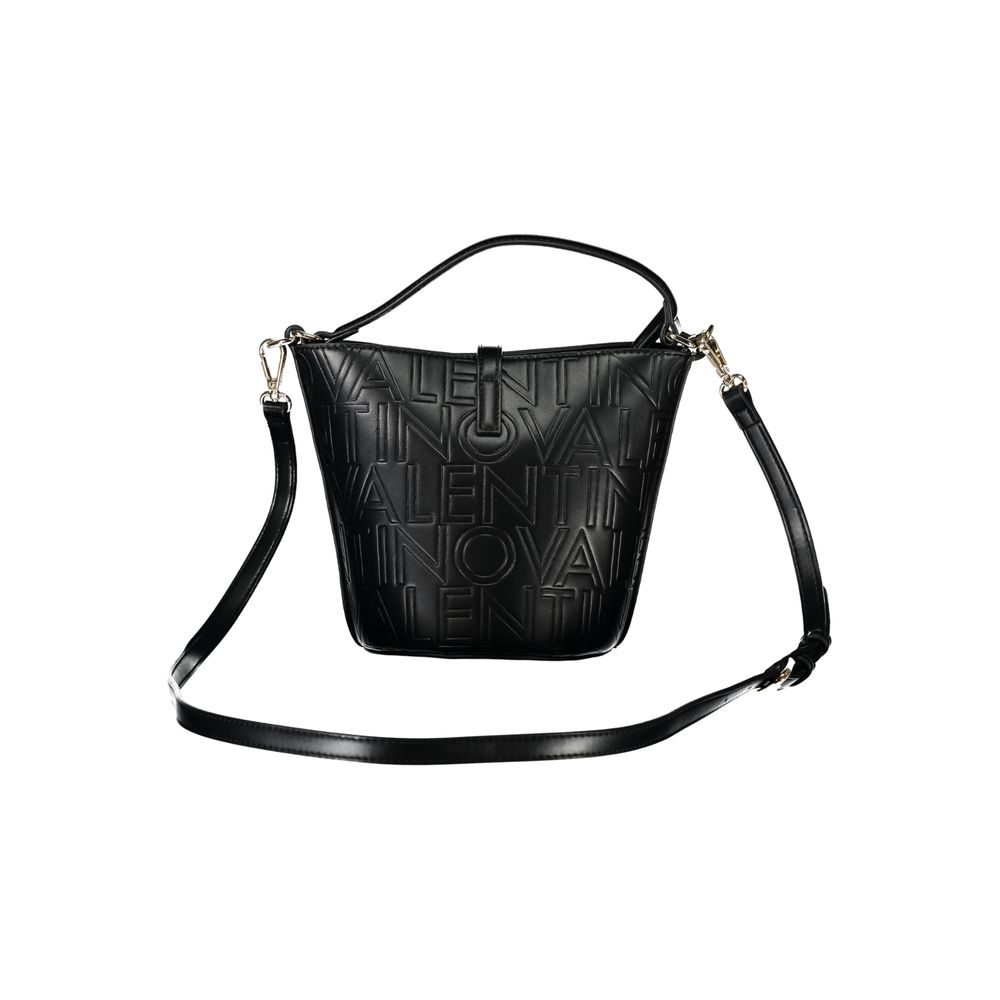 Valentino Bags – Schwarze Handtasche aus Polyethylen