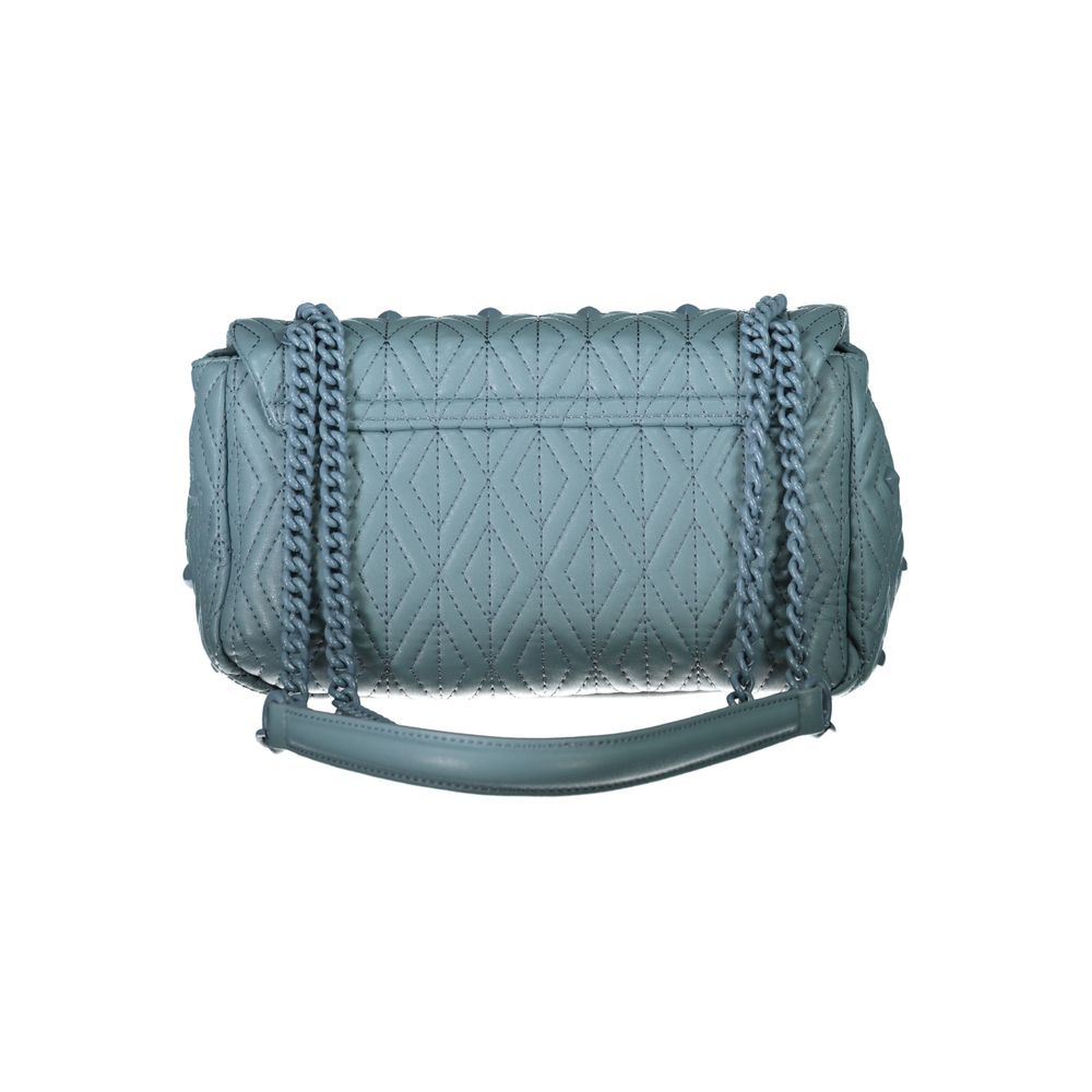 Valentino Bags Hellblaue Handtasche aus Polyester