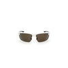 Timberland White Plastic Sunglasses