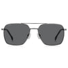 Hugo Boss Gray Metal Sunglasses