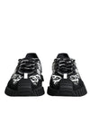 Dolce &amp; Gabbana – Schwarze, niedrige Sneakers „NS1“ mit Logo und Schnürung