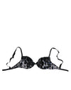 Soutien-gorge push-up Reggiseno léopard blanc Roberto Cavalli