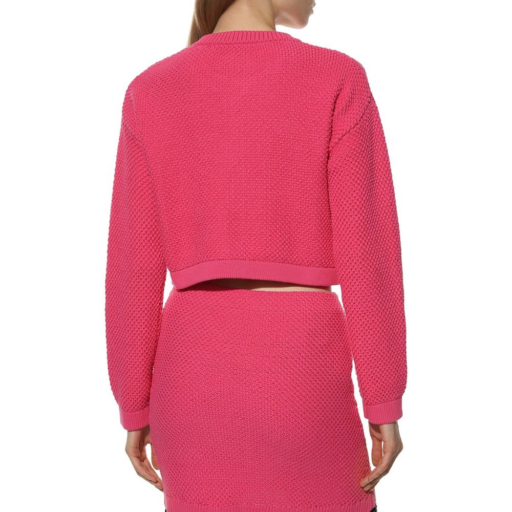 PINKO Fuchsia Baumwollpullover