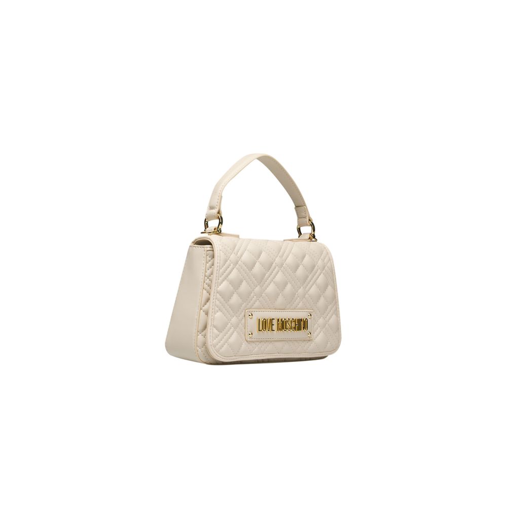 Love Moschino Beige Polyethylen Damen Handtasche