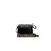 Sac bandoulière en polyéthylène noir Love Moschino