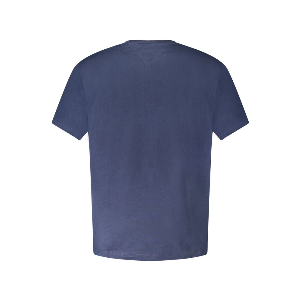 Tommy Hilfiger – T-Shirt aus Baumwolle in Blau