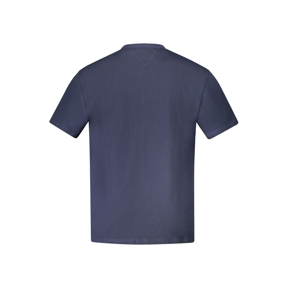 Tommy Hilfiger – T-Shirt aus Baumwolle in Blau