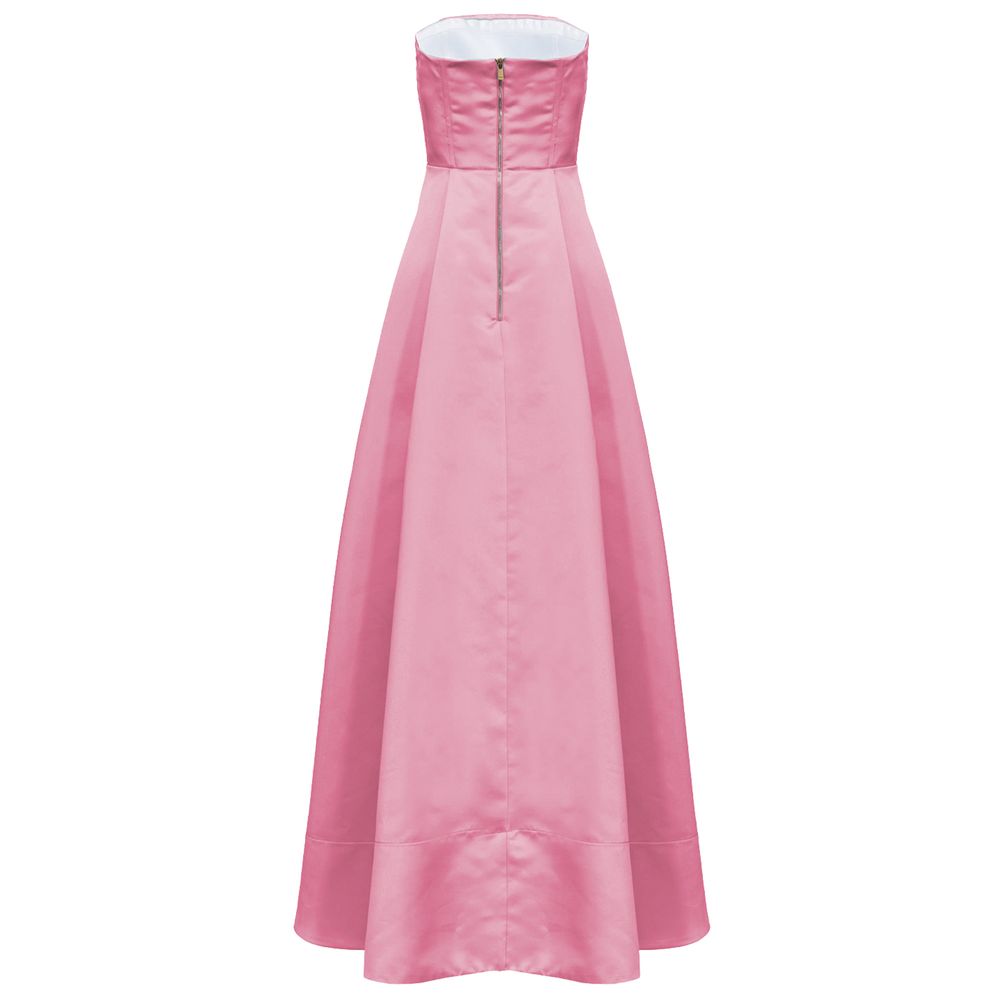 Robe rose en polyester PINKO