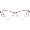 Montures optiques pour femmes en or rose Emilio Pucci