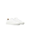 Baskets en cuir blanc P448