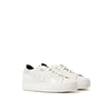 Baskets en cuir blanc P448