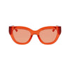 Longchamp Orange Injected Sunglasses