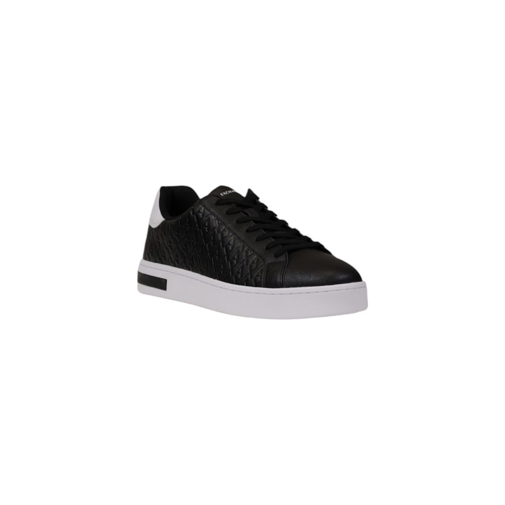 Armani Exchange – Schwarzer Polyester-Sneaker