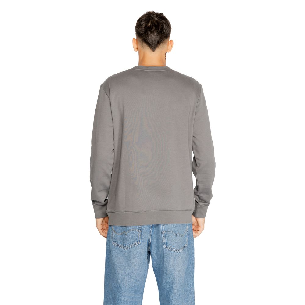 Pull en coton gris Hugo Boss