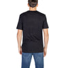 T-shirt en coton noir Hugo Boss