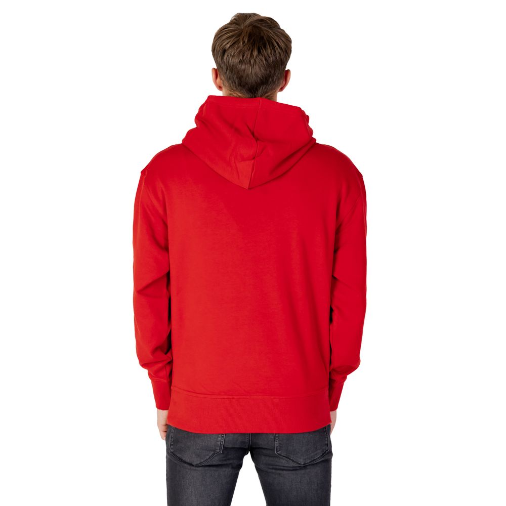 Pull en coton rouge Hugo Boss