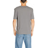 T-shirt en coton gris Hugo Boss