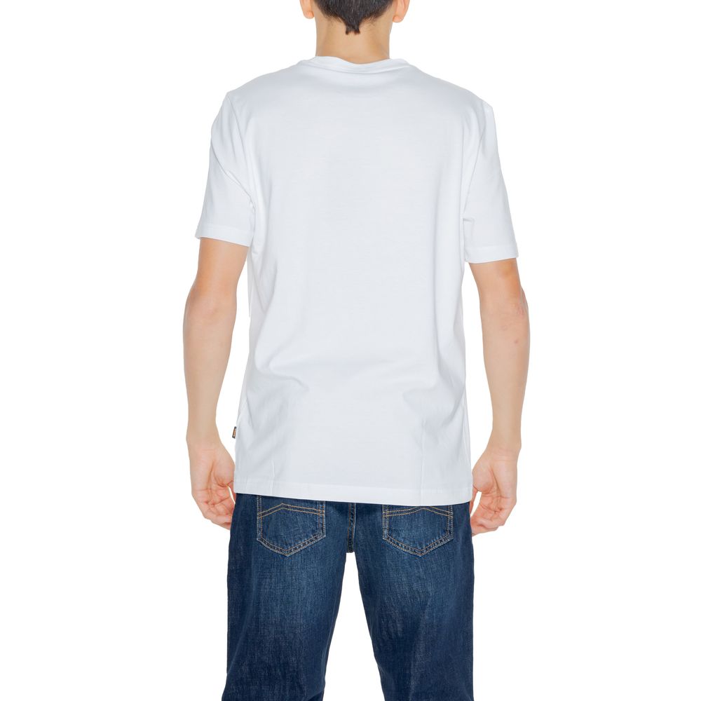 T-shirt en coton blanc Hugo Boss