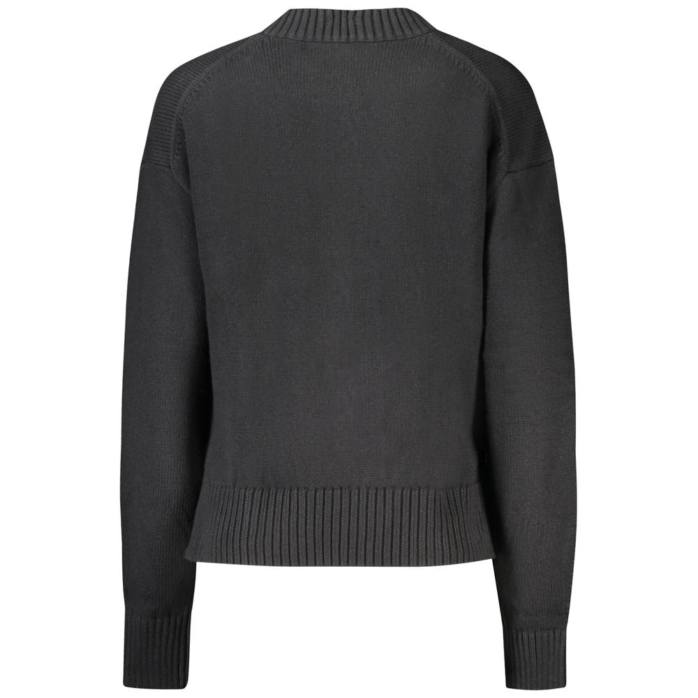 Calvin Klein – Schwarzer Baumwollpullover