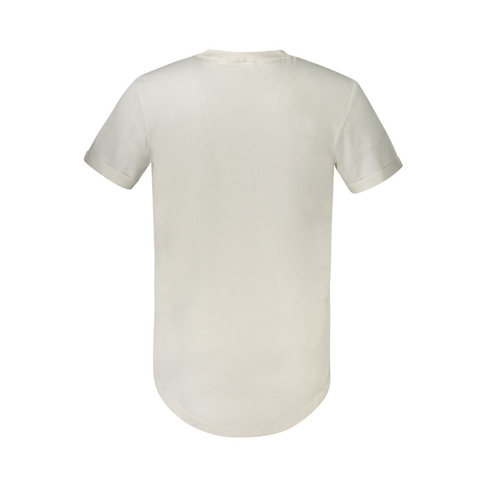 T-shirt en coton blanc Calvin Klein