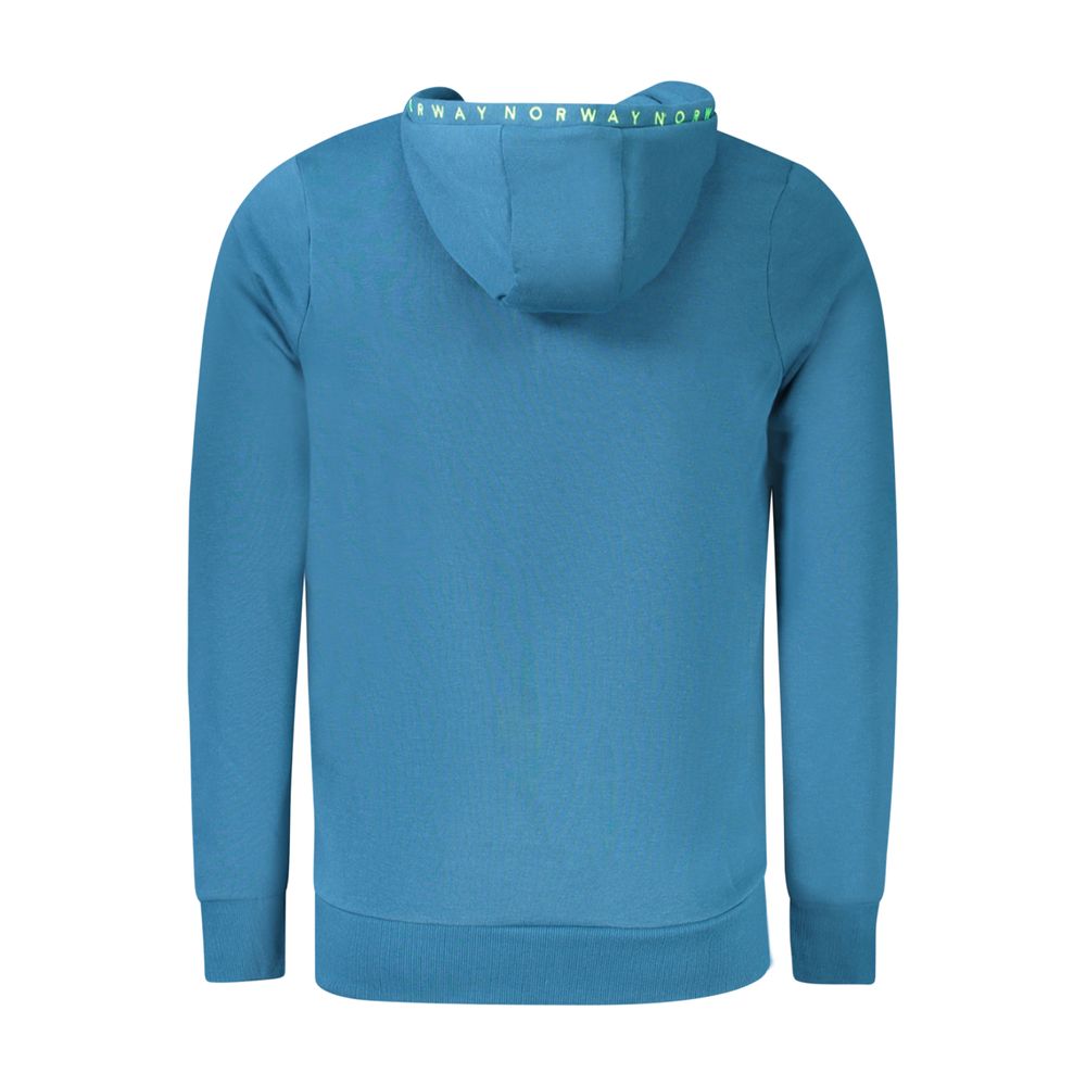 Pull en coton bleu Norvège 1963