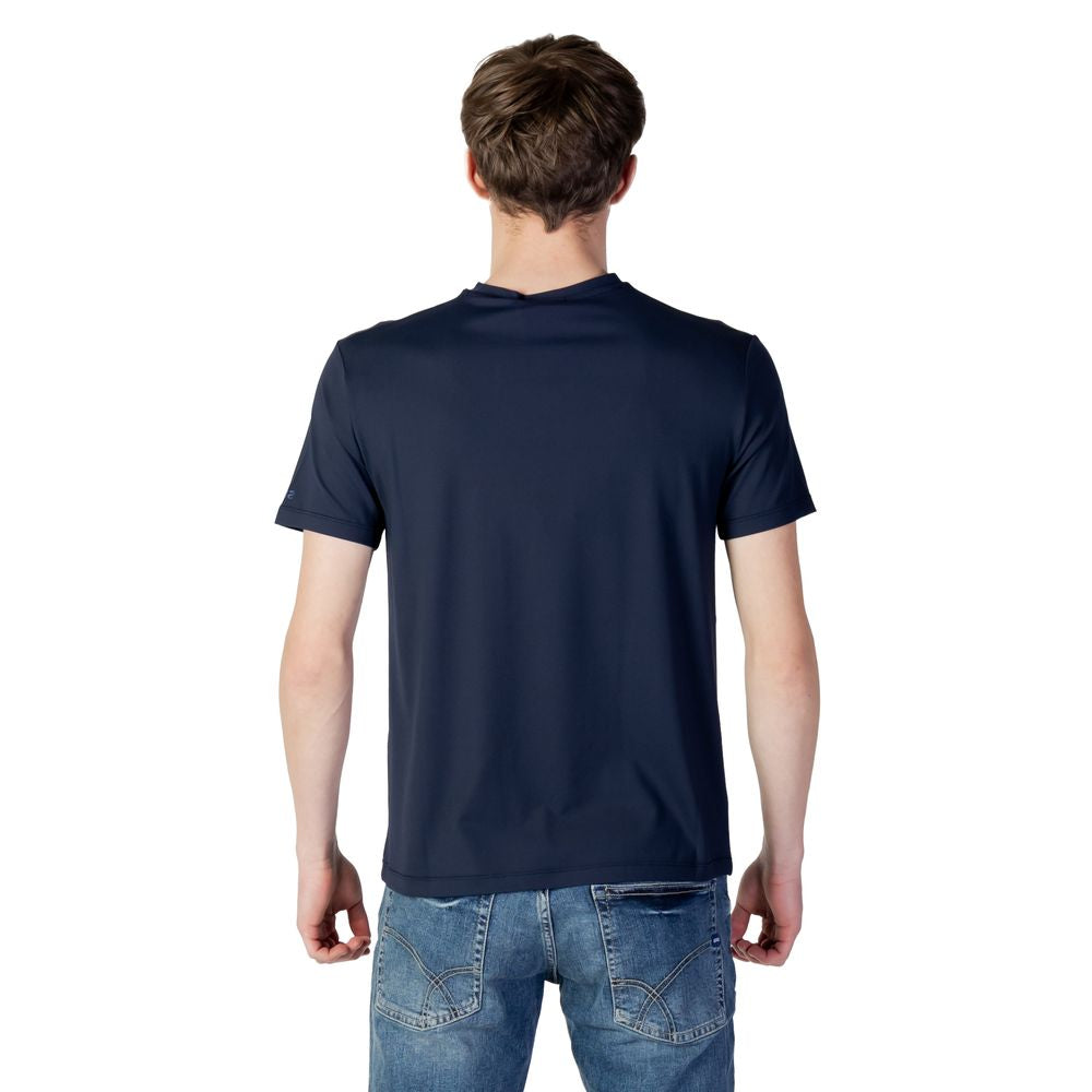 T-shirt en polyester bleu Suns