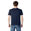 T-shirt en polyester bleu Suns