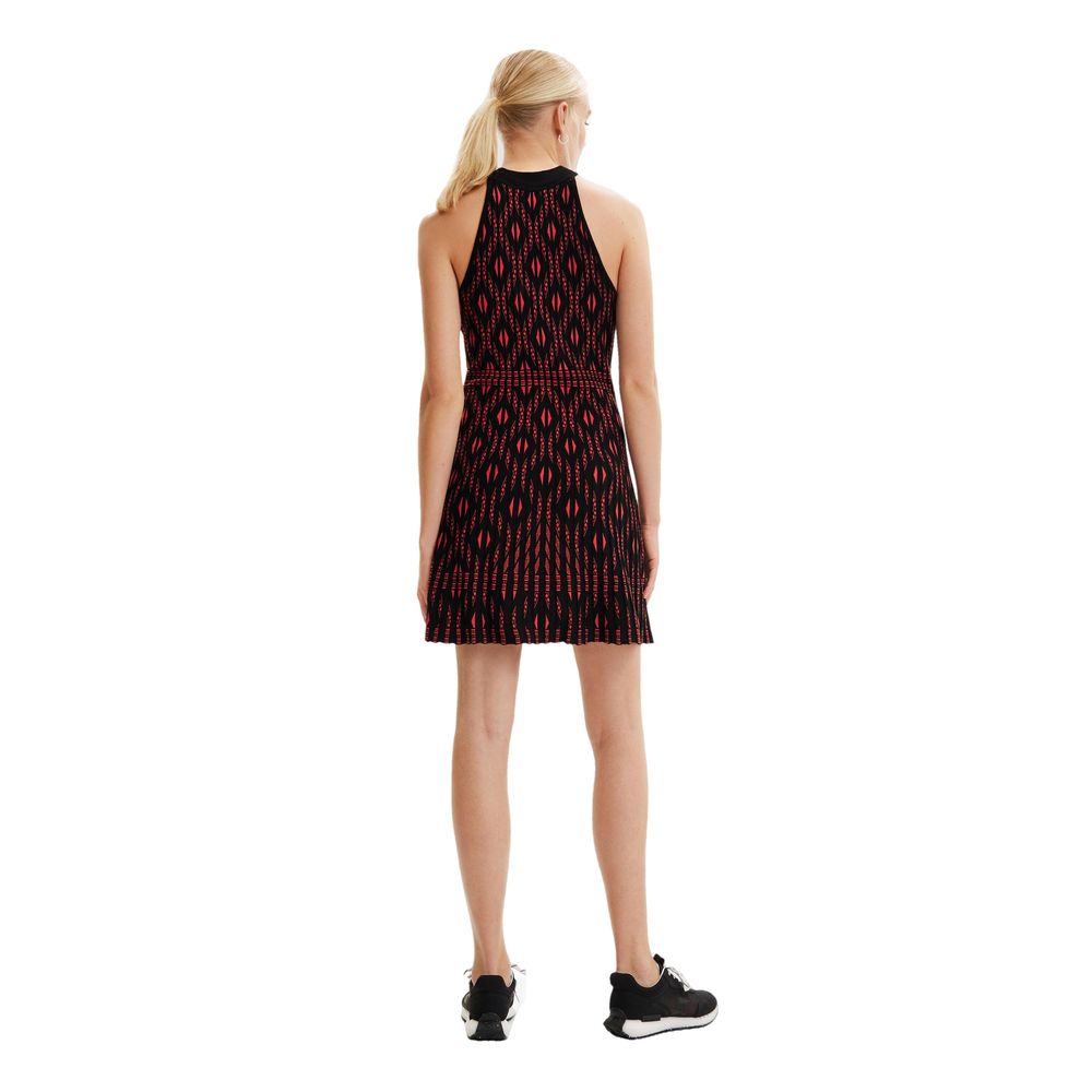 Robe en viscose rouge Desigual