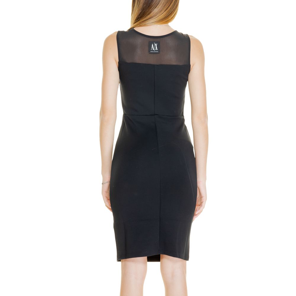 Robe noire en polyamide Armani Exchange