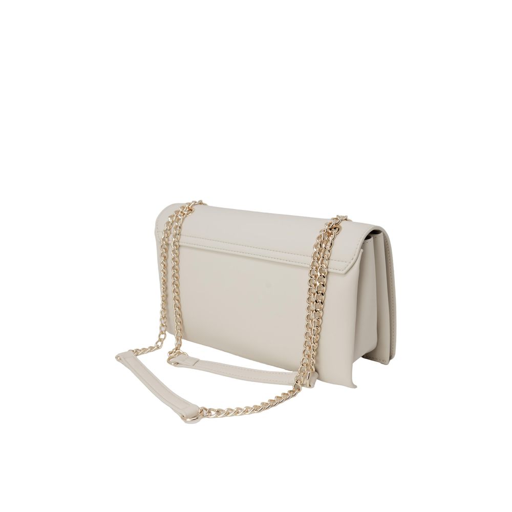 Love Moschino – Beige Handtasche aus Polyethylen