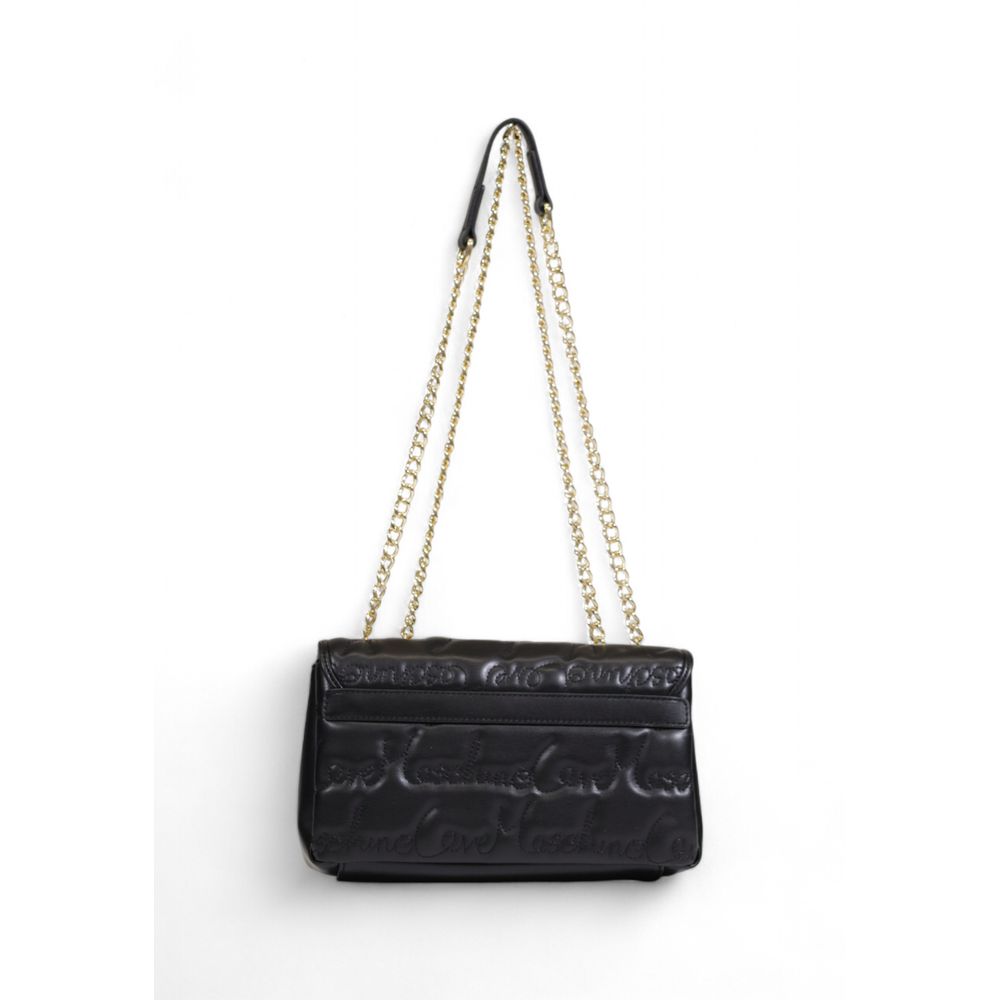 Love Moschino – Schwarze Handtasche aus Polyethylen