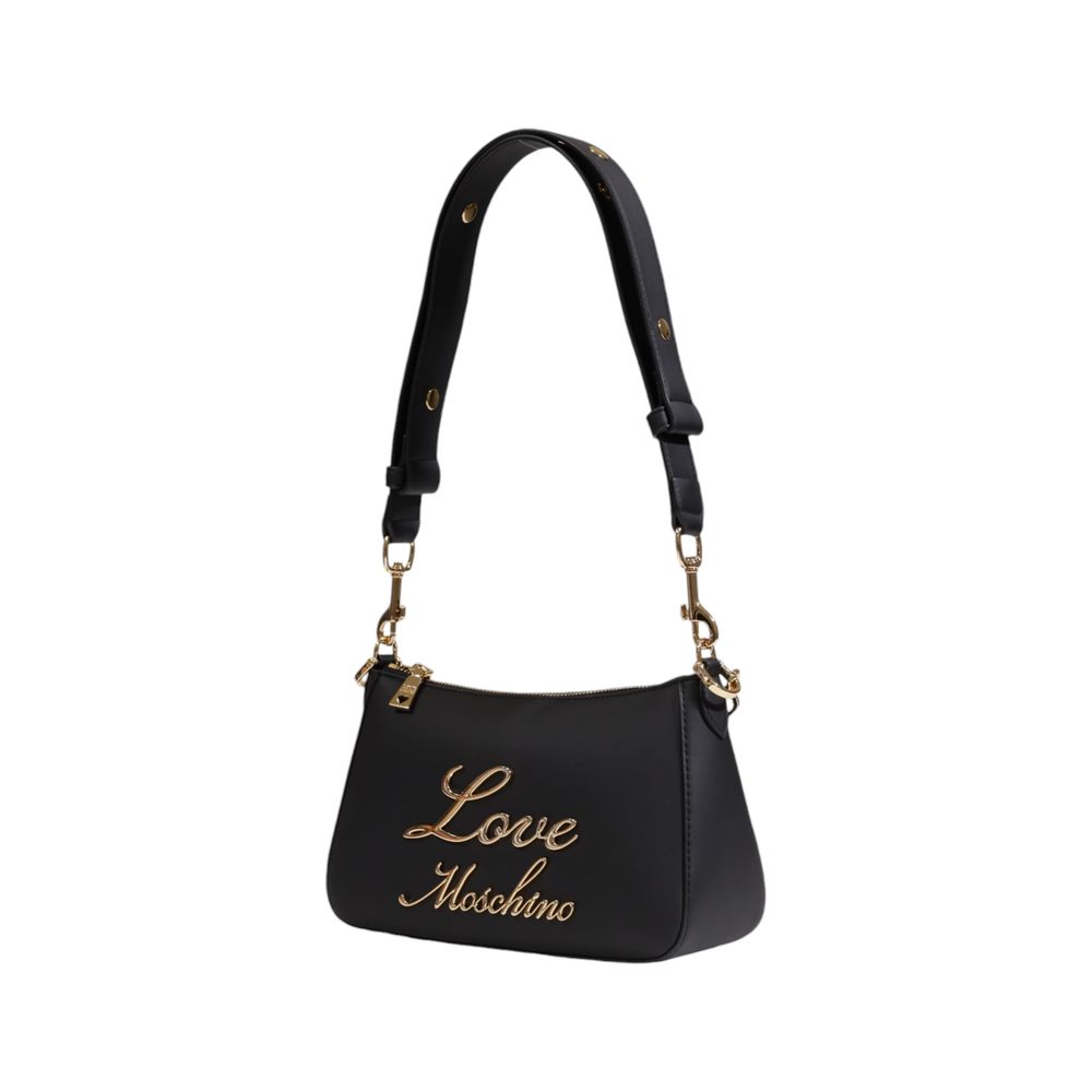 Love Moschino – Schwarze Handtasche aus Polyethylen