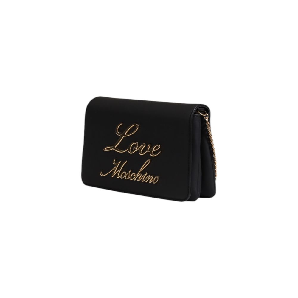 Love Moschino – Schwarze Handtasche aus Polyethylen