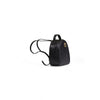 PINKO Black Leather Backpack