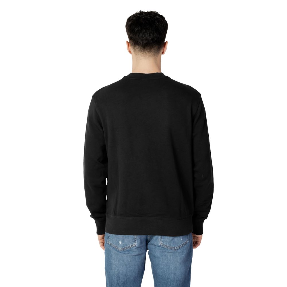 Pull en coton noir Hugo Boss