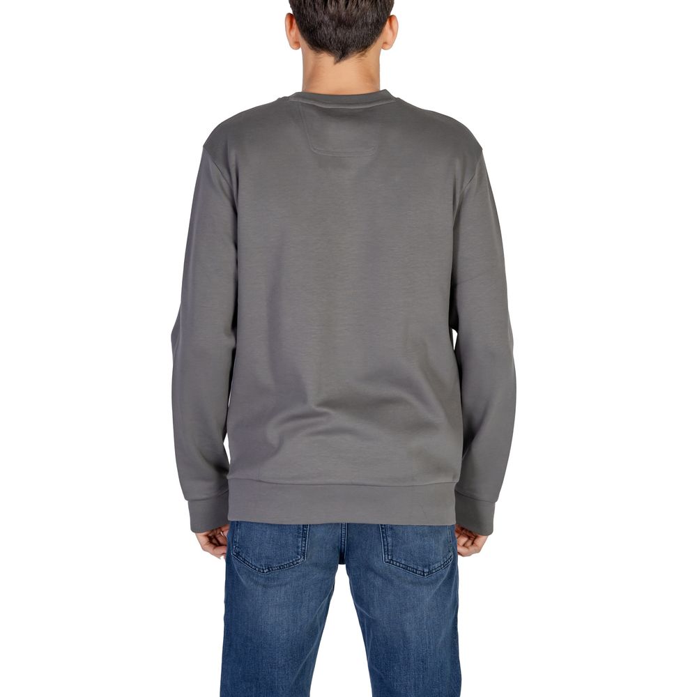 Pull en coton gris Hugo Boss