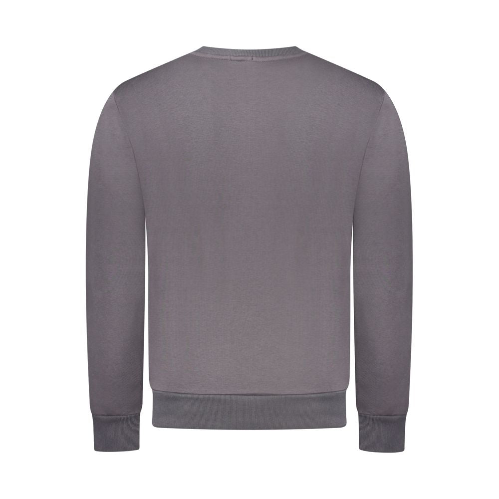 Pull en coton gris fusil