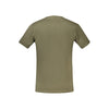 T-shirt en coton vert carabine