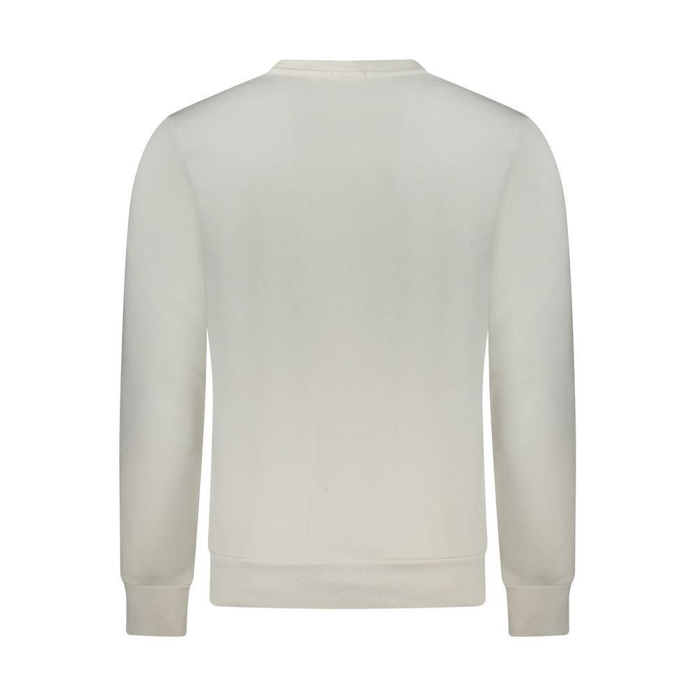 Pull en coton blanc avec fusil