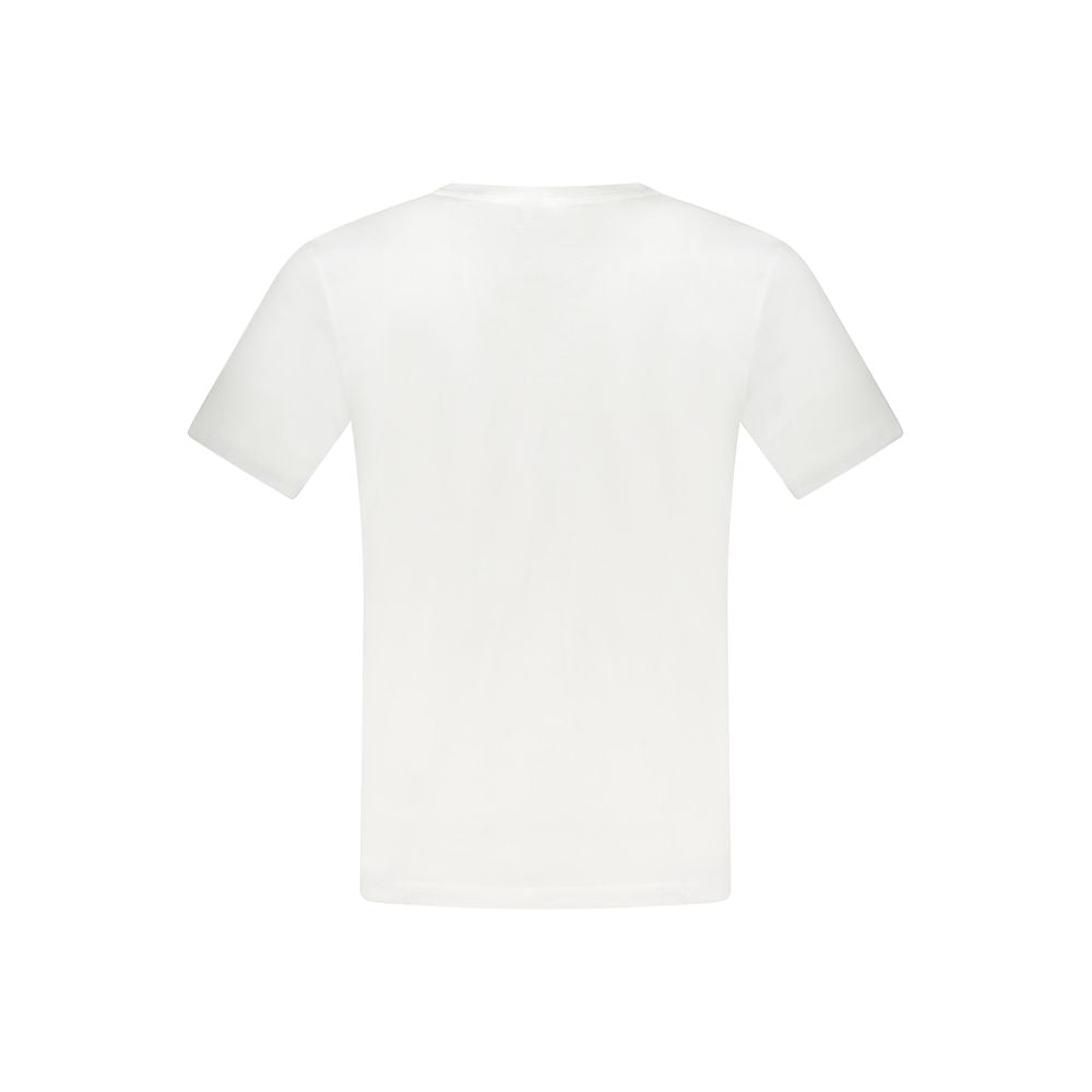 T-shirt en coton blanc avec fusil