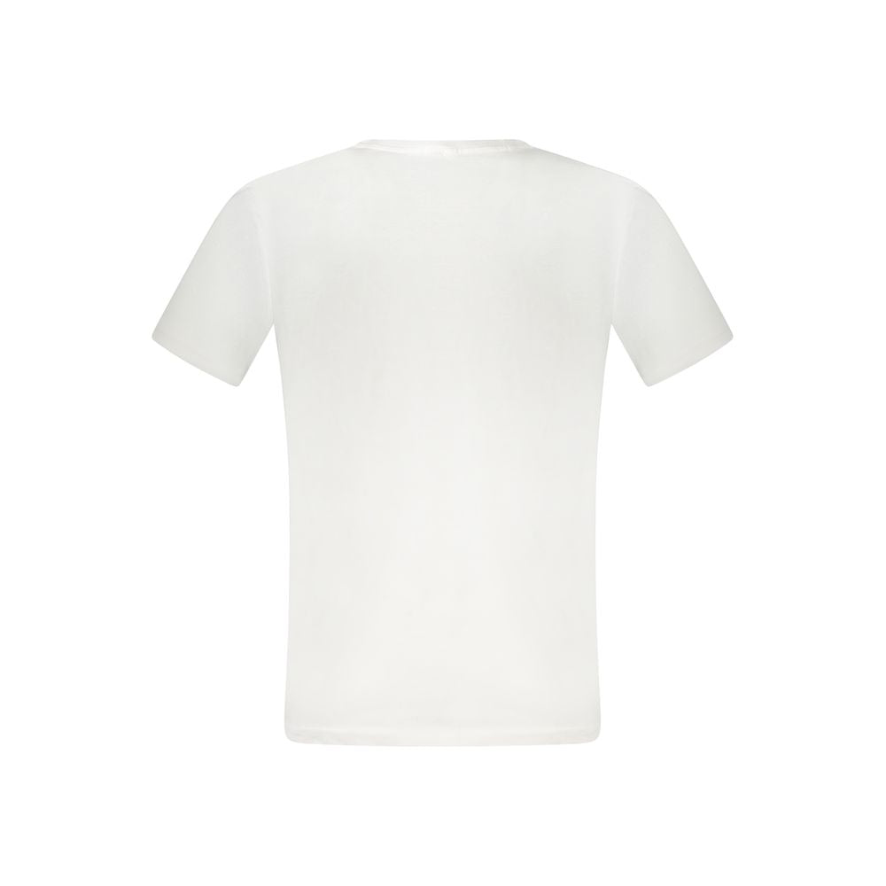 T-shirt en coton blanc avec fusil