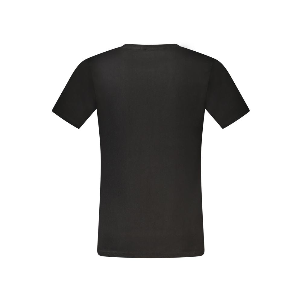 T-shirt en coton noir avec fusil