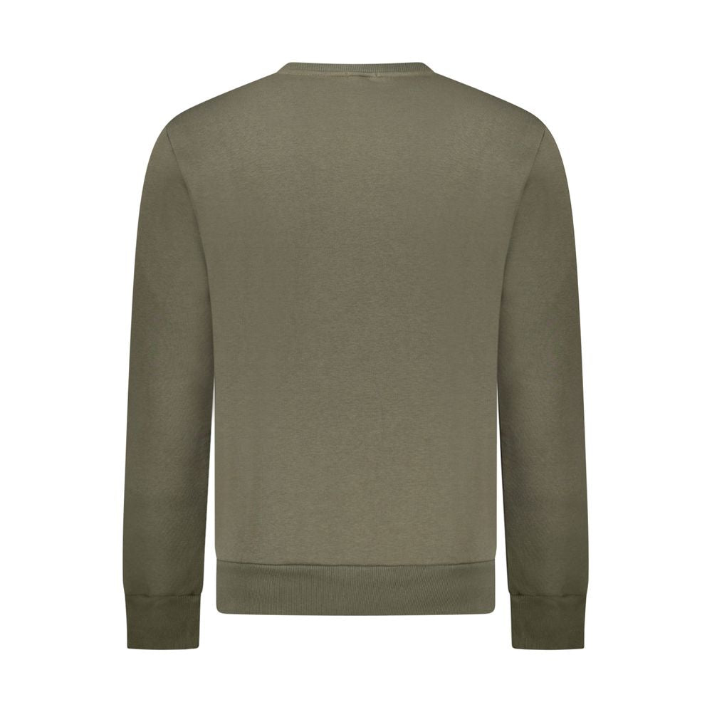 Pull en coton vert fusil