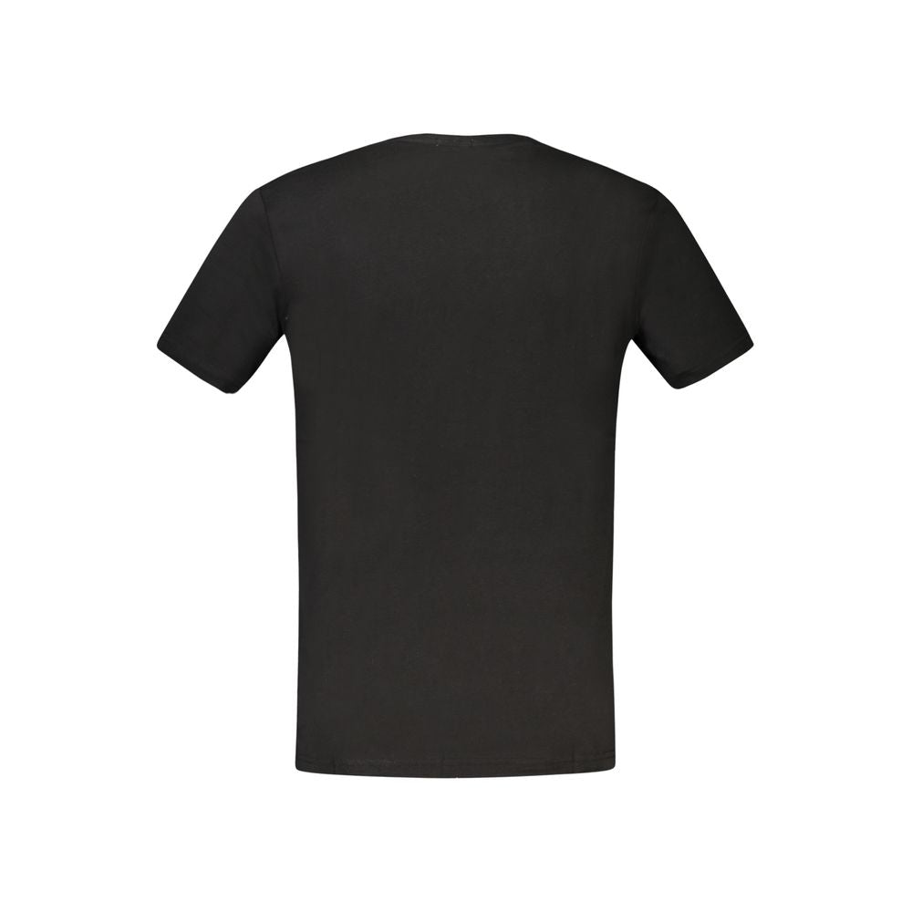 T-shirt en coton noir avec fusil