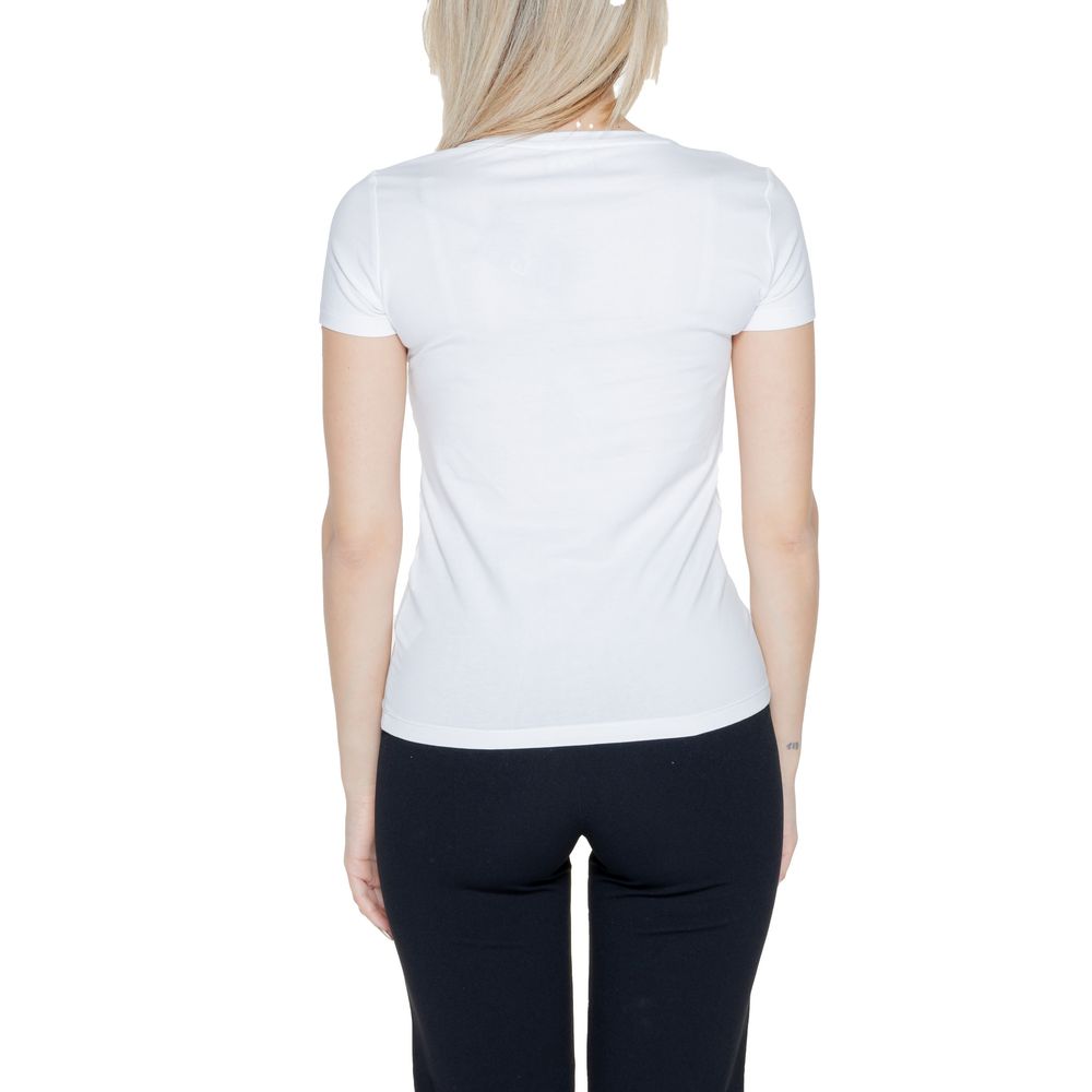 Hauts et t-shirts en coton blanc EA7 Emporio Armani