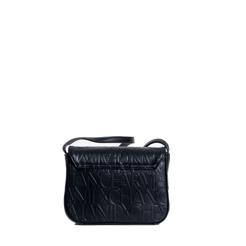 Armani Exchange – Schwarze Handtasche aus Polyethylen