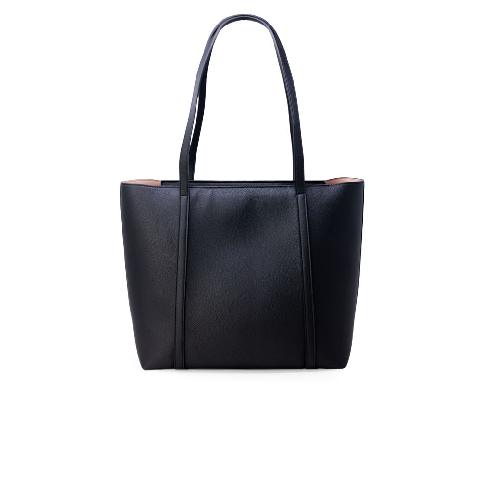 Armani Exchange – Handtasche aus schwarzem Kunstleder