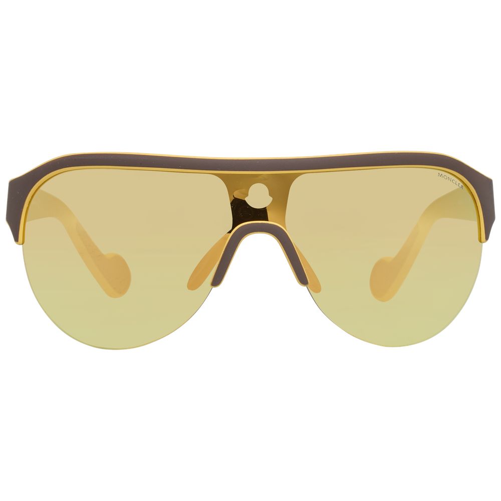 Lunettes de soleil unisexes marron Moncler