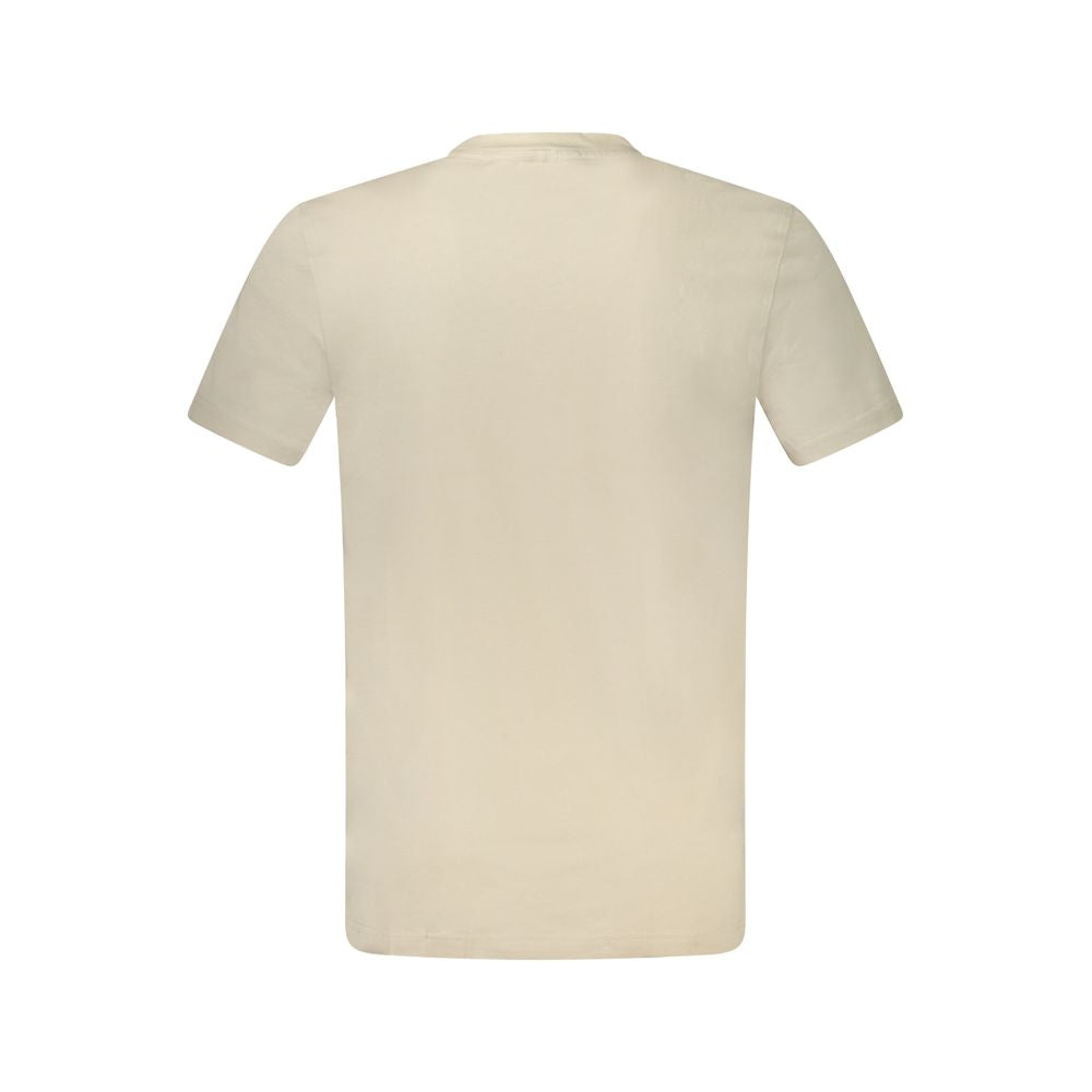 T-shirt en coton beige Hugo Boss