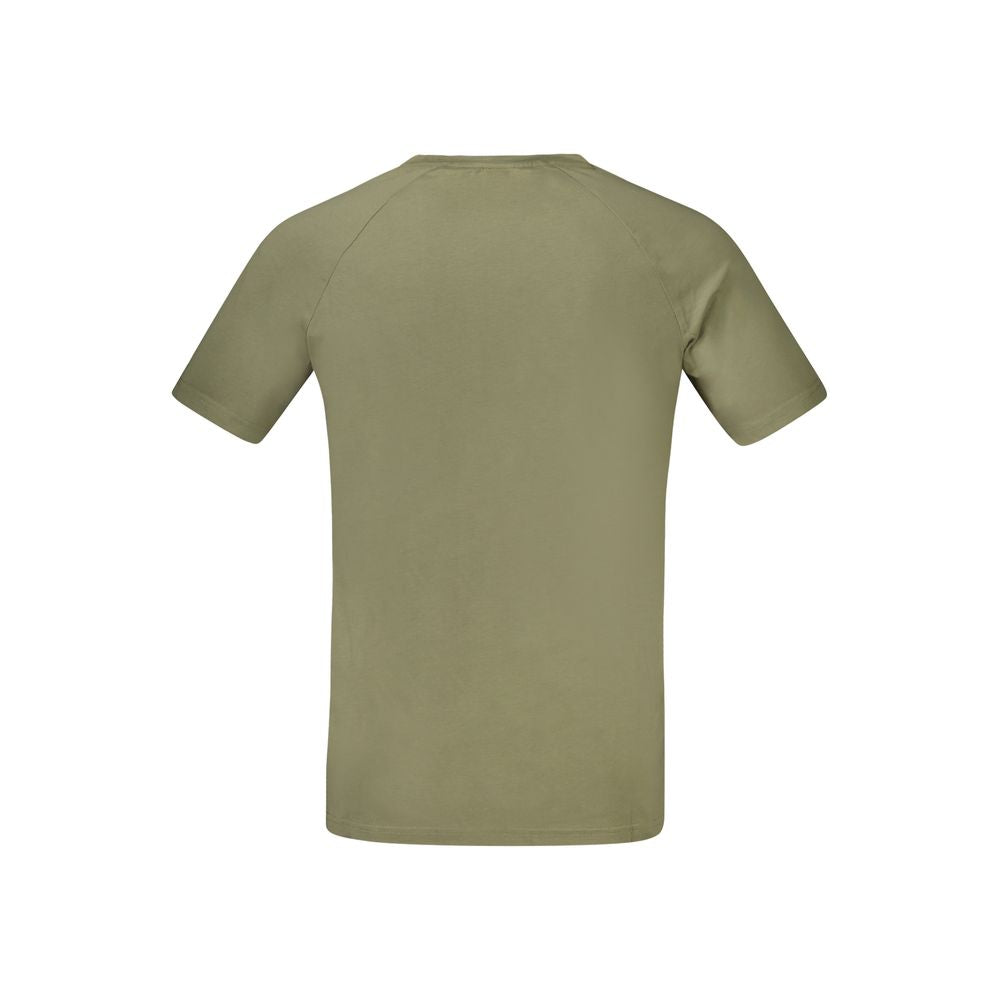 T-shirt en coton vert Hugo Boss